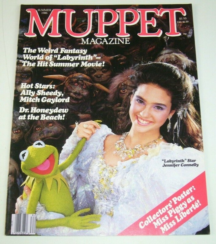 Muppet Magazine #15 summer 1986 jennifer connelly - jim henson's labyrinth