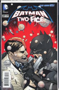 Batman and Robin #27 (2014) Two-Face