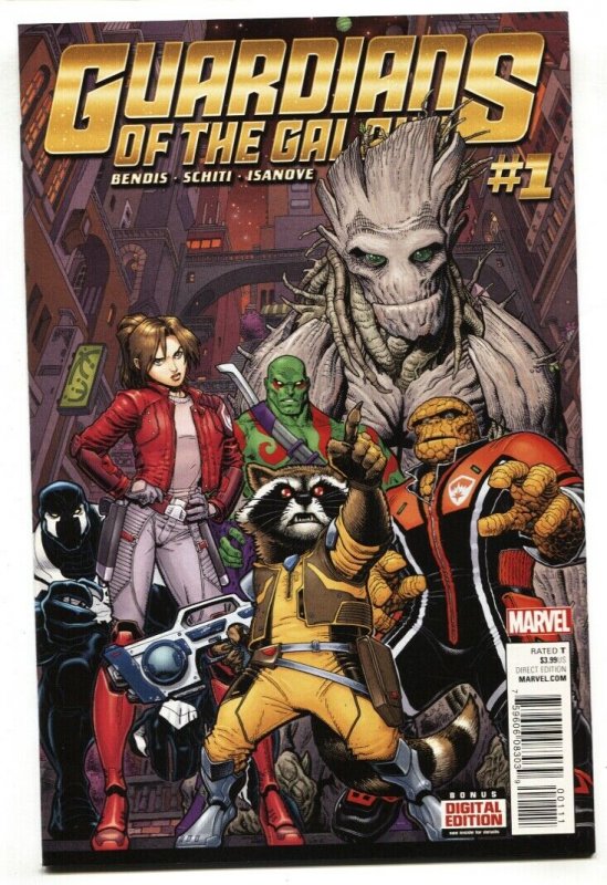 GUARDIANS OF THE GALAXY #1 2015 Groot-Racket Raccoon comic book NM-