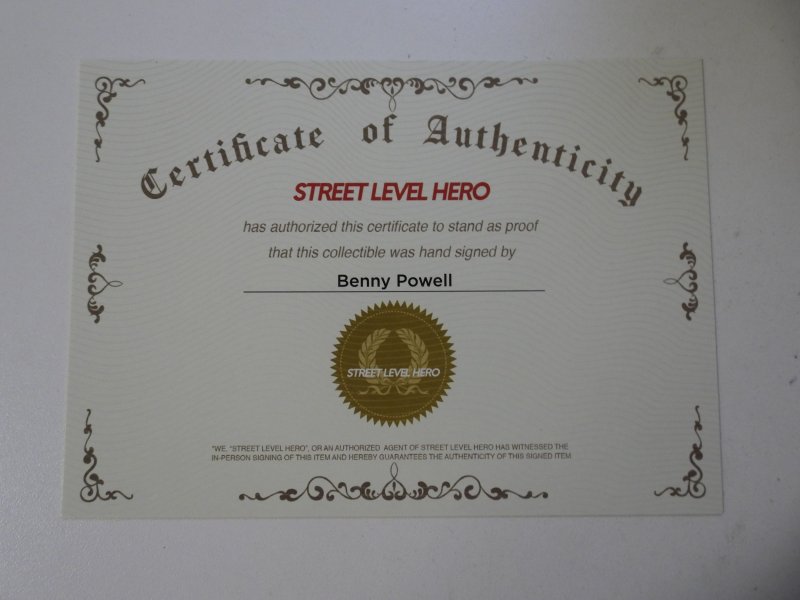 White Widow #2 Variant Edition Signed by Benny Powell W/ COA NM Condition