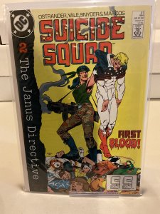 Suicide Squad #27  1989  9.0 (our highest grade)  Janus Directive!