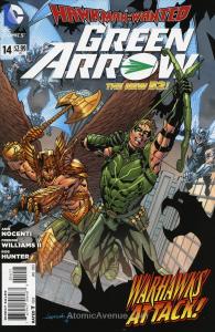 Green Arrow (5th Series) #14 FN ; DC | New 52 Hawkman Ann Nocenti