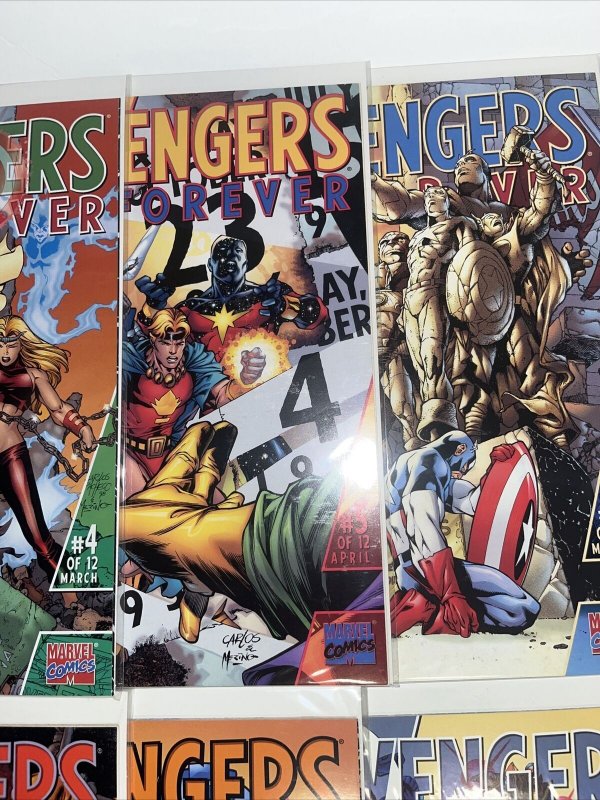 Avengers Forever (1998) # 1-12 (VF/NM) Complete Set Busiek | Stern