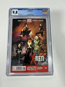 X-men 1 cgc 9.8 all x-women team Marvel 2013