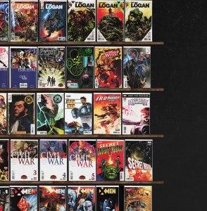 Huge Lot 170+ Comics with Old Man Logan, Extraordinary X-Men & More!