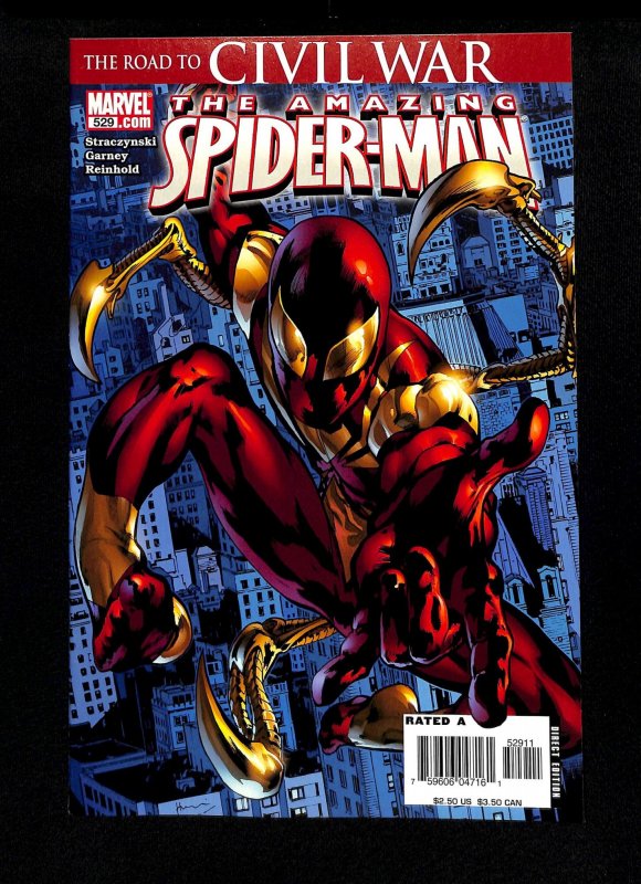 Amazing Spider-Man #529 1st Iron Spider!