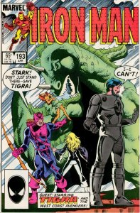 Iron Man (1st Series) #193 VF ; Marvel | Denny O’Neil