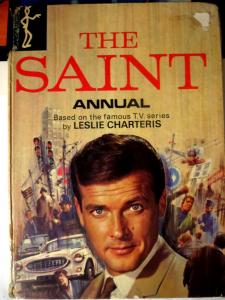 The Saint - 3 British Annuals UK HB Roger Moore Ian Ogilvy G\+ 1968, 1979-1980