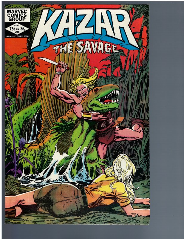 Ka-Zar the Savage #18 (1982)