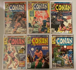 Conan the Barbarian lot #100-197 50 diff avg 6.0 (1979-87)