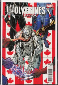 Wolverines #1 Canada Cover (2015) Wolverine