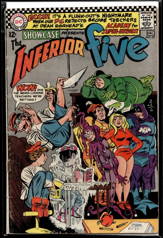 Showcase #65 (1966) Inferior Five