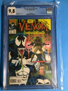 VENOM ; FUNERAL PYRE #3  CGC  9.8 WHITE  10/93  MARVEL / PUNISHER APPEARANCE