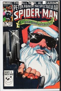 The Spectacular Spider-Man #112 (1986) Spider-Man