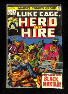 Hero For Hire #5 1st Black Mariah!