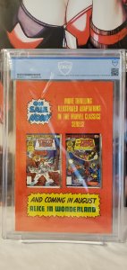 Marvel Classic Comics Series #34 - CBCS 9.0 - Newsstand Edition - White Pages