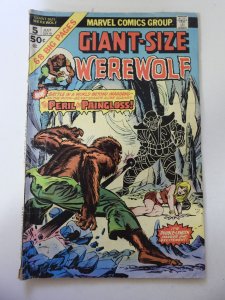 Giant-Size Werewolf #5 (1975) VG Condition