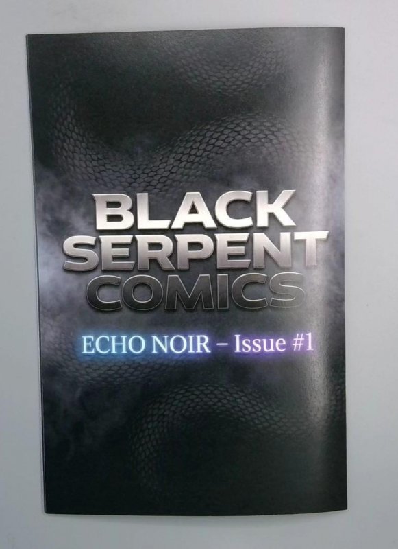 Echo Noir #1 – Harley Cosplay Exclusive Var (Black Serpent Comics) METAL COVER