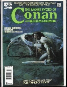 The Savage Sword of Conan #211 Newsstand Edition (1993) Conan