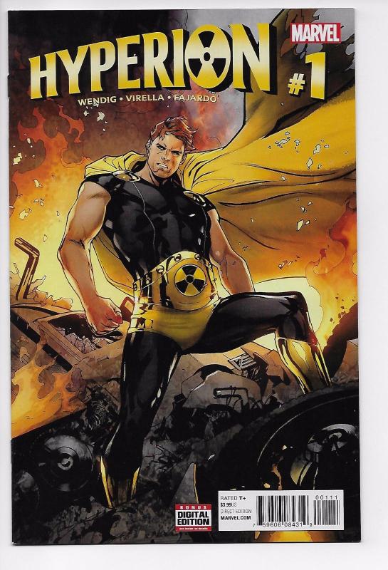 Hyperion #1 - Avengers / Squadron Supreme (Marvel, 2016) - New/Unread (NM)