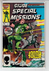 GI JOE: SPECIAL MISSIONS (1986 MARVEL) #1 VG+ A46267