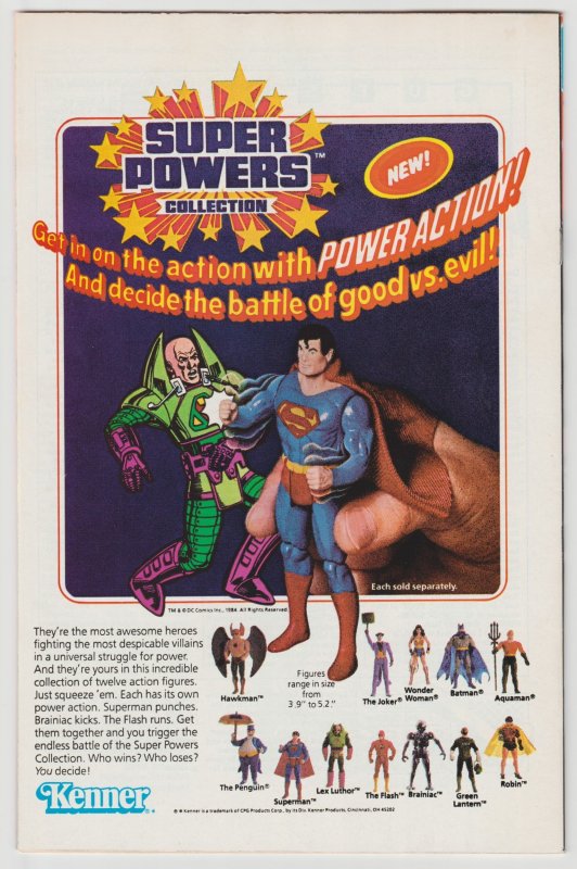 Ambush Bug #2 (1985) Super Powers Figures Advertising