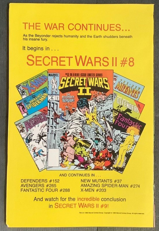 Nightcrawler #4 MiniSeries (1986, Marvel) VF/NM