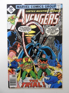 The Avengers #160 (1977) VG Condition! Centerfold detached top staple