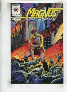 MAGNUS ROBOT FIGHTER #21 (9.2) SLAUGHTER ON PHOBOS!! 1993