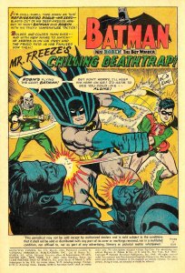 DETECTIVE COMICS #373 (Mar1968) 9.0 VF/NM Mister Freeze returns after 10 years