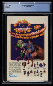 DC Comics Presents #87 CGC NM- 9.2 White Pages Origin and 1st Superboy Prime!