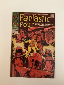 Fantastic Four 81  Very Good/Fine Vg/Fn 5.0 Marvel