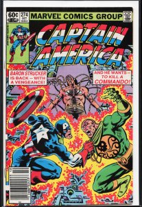 Captain America #274 (1982) Captain America