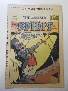 The Spirit #214 (1944) Newsprint Comic Insert Rare!