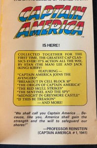 CAPTAIN AMERICA POCKET COMICS PAPERBACK BOOK  FN/VF 1979