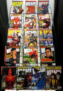 WIZARD Magazine Lot of 16 issues F-VF (Sept 2006 - May 2009) comic book info