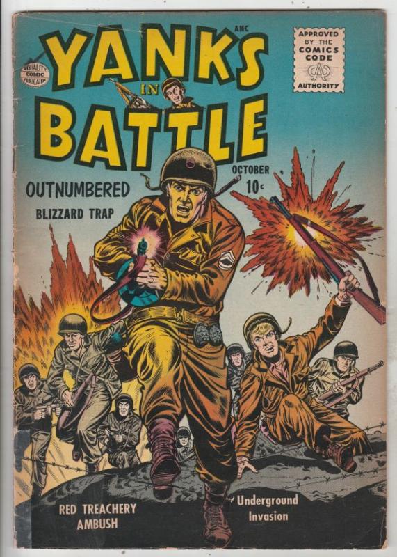 Yanks In Battle #2 (Oct-56) VG/FN Mid-Grade 