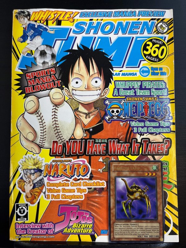 Shonen Jump #41 (Volume 4, Issue 5) May 2006 - One Piece cover (damaged)
