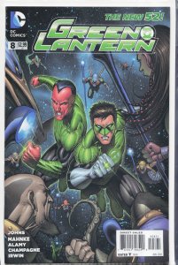 Green Lantern #8 Keown Cover (2012)
