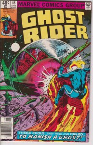 Marvel Comics! Ghost Rider! Issue #45! 