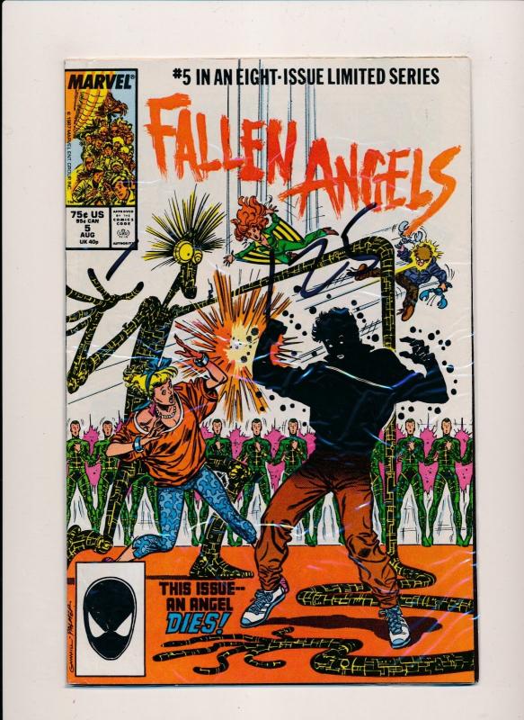 Marvel Comics LOT of 7! FALLEN ANGELS #1-#6, #8 VERY FINE+ (HX857) 