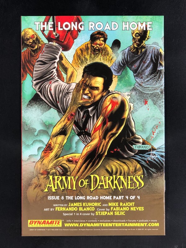 Army of Darkness #7 (2008) Fabiano Neves Cover A