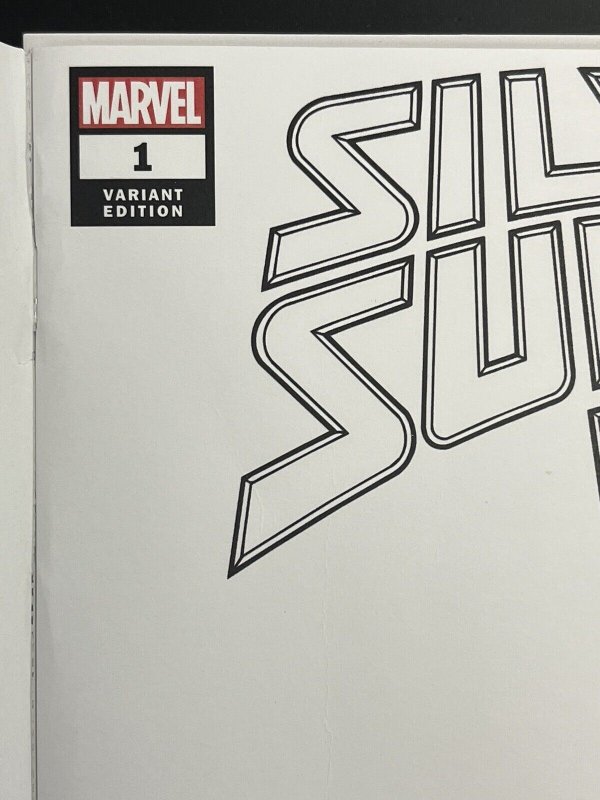 SILVER SURFER BLACK #1 2019 BLANK SKETCH CORRUPTED GODS APP NM MARVEL PROSHIPPER