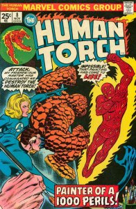 Human Torch, The (2nd series) #8 FN ; Marvel | Last Issue