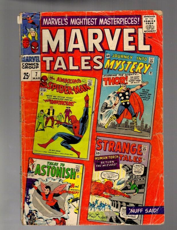 MARVEL TALES 7 GOOD March 1967