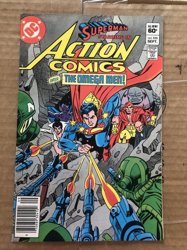Action Comics #535 Newsstand Edition (1982)