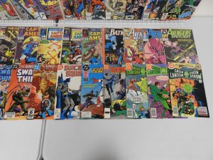 Huge Lot 140+ Comics W/ Swamp Thing, Avengers, Batman, +More! Avg VF- Condition!