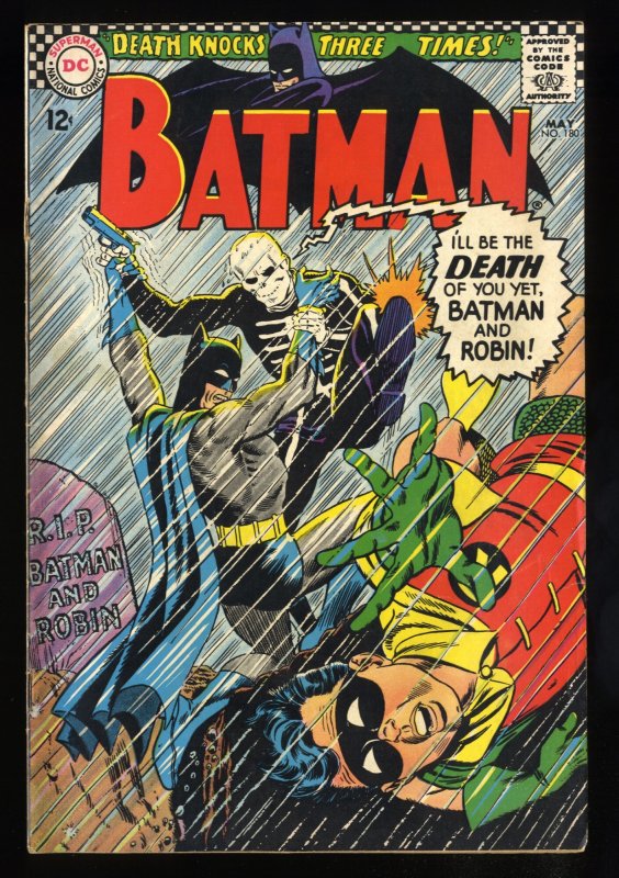 Batman #180 VG+ 4.5