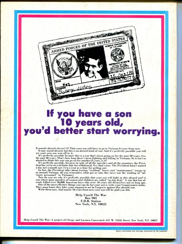 Vampirella #18 1972-Warren-Vampirella & Dracula cover-horror-FN/VF