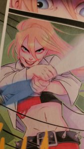 Harley Quinn and fish 28 Ryan Sook variant cover NM bedknobs